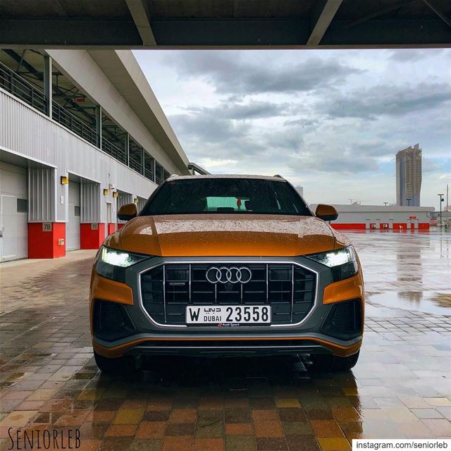 Audi’s first Sports and super luxurious SUV the new Q8 🔥 ————————————————— (Dubai, United Arab Emirates)