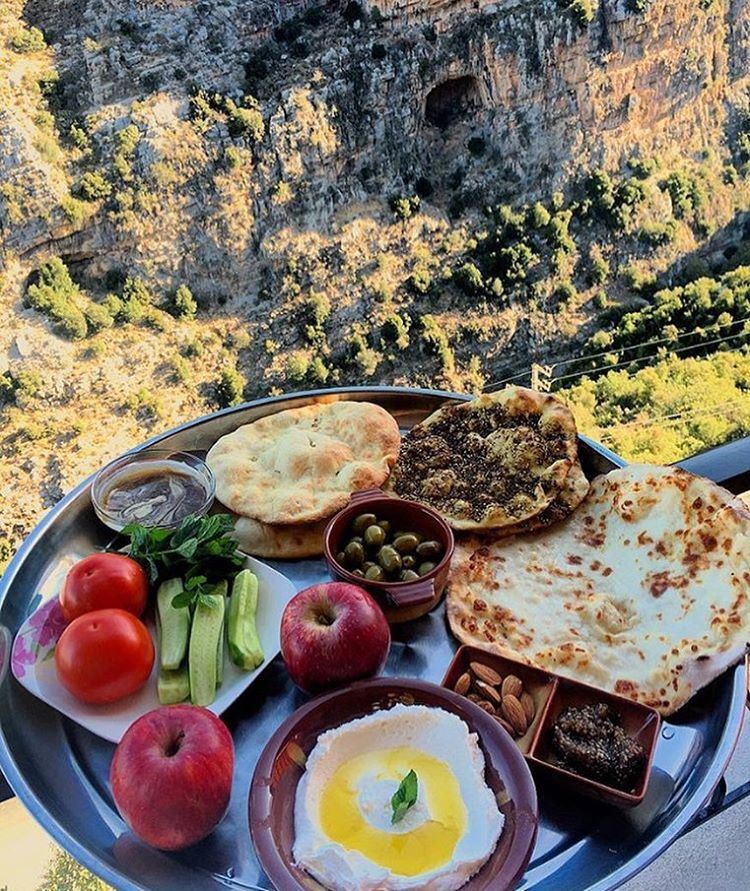 Authentic Lebanese Breakfast