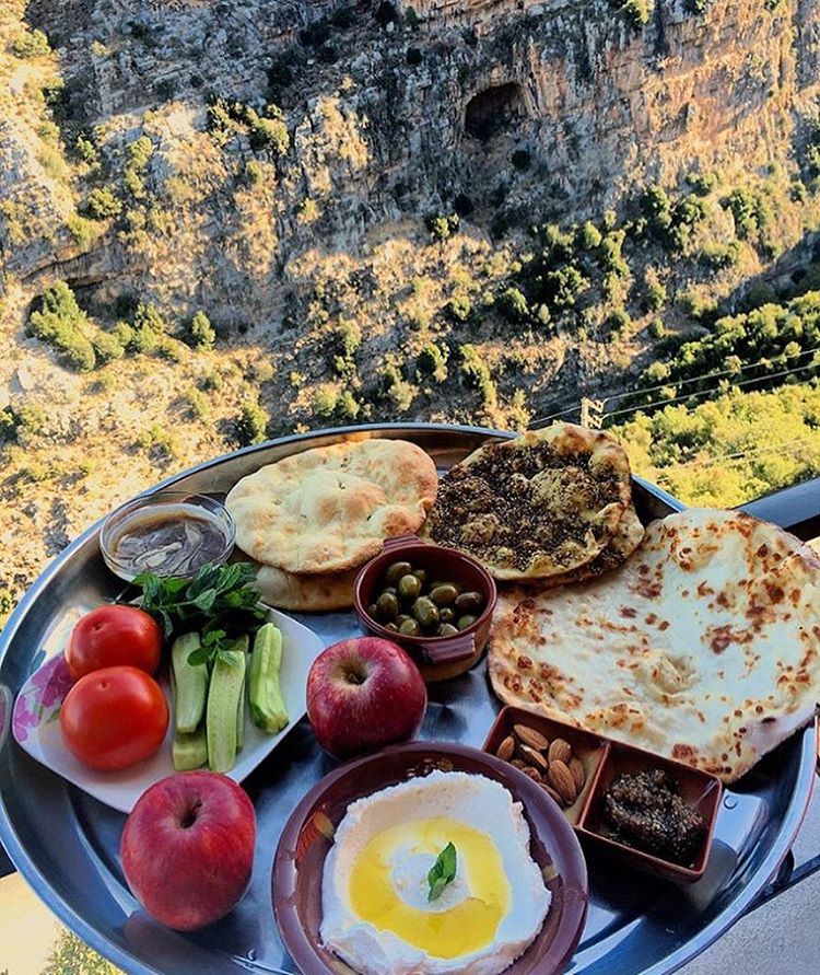 Authentic Lebanese Breakfast