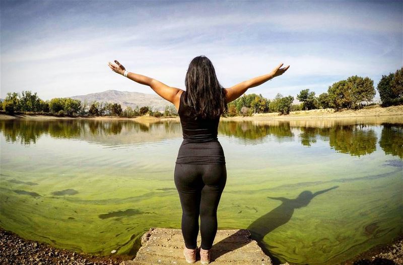  Autumn  Taanayel  Lake  Bekaa  Lebanon livelovelebanon  livelovebekaa ... (Taanayel- Bekaa)