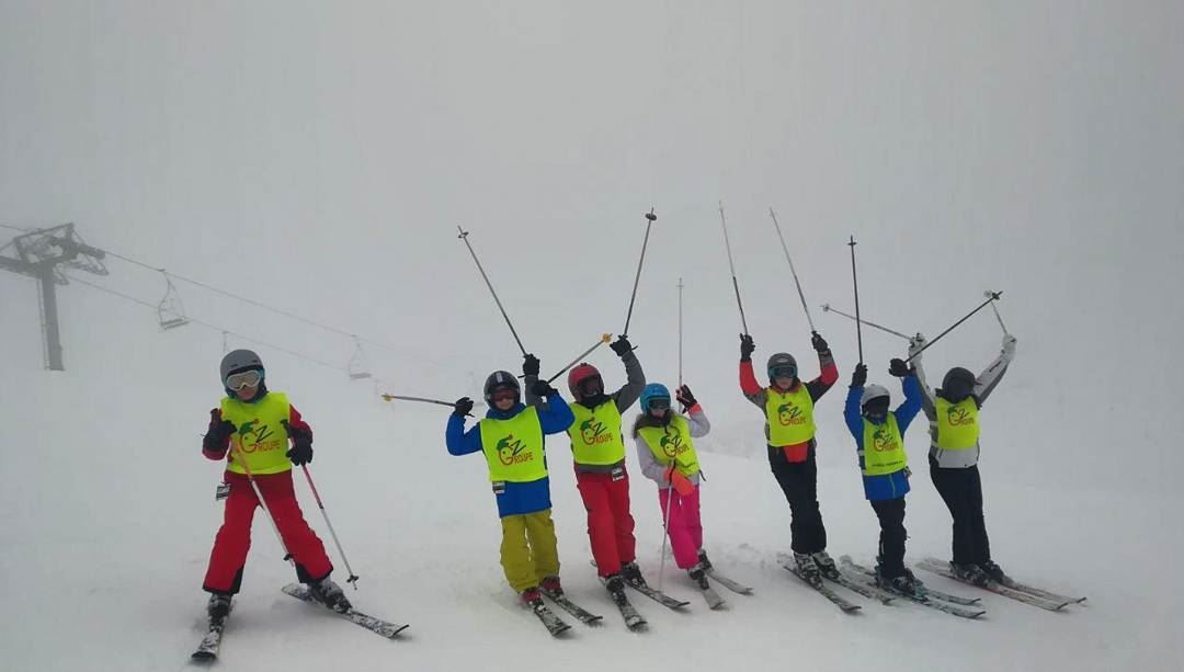 Avec Groupe Z c'est toujours skiable  groupez  skischool  mzaar  lebanon ... (Lebanon)