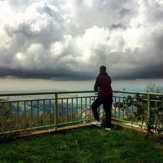 Away From The City ... Beirut I Can See You 🇱🇧🌤  Hiking nature... (Bhersâf, Mont-Liban, Lebanon)