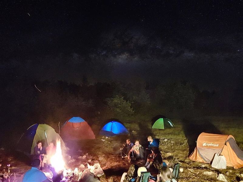 Away from the city 🌌  CampingLife⛺️ (Kfar2atra Chouf)