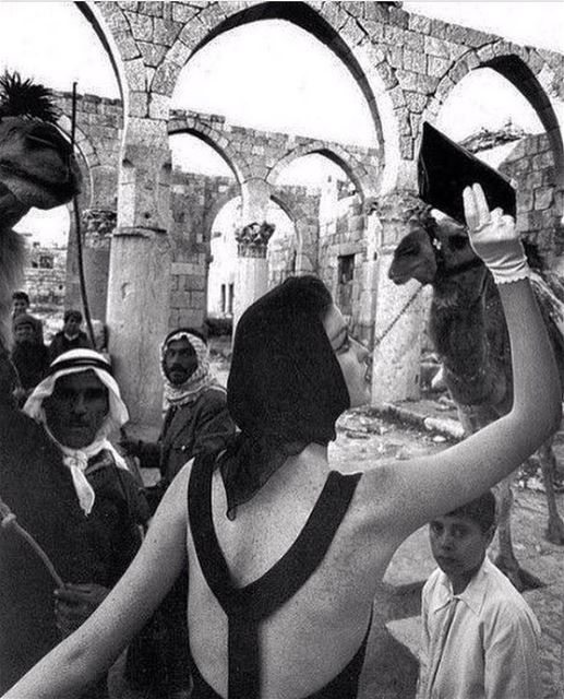  Baalbeck 1961  Dorothea_McGowan Photo By William Klein.