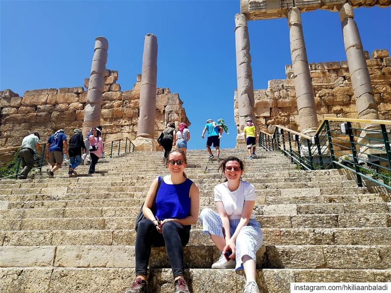 Baalbeck, a place not to be missed when you visit Lebanon ❤️❤️......