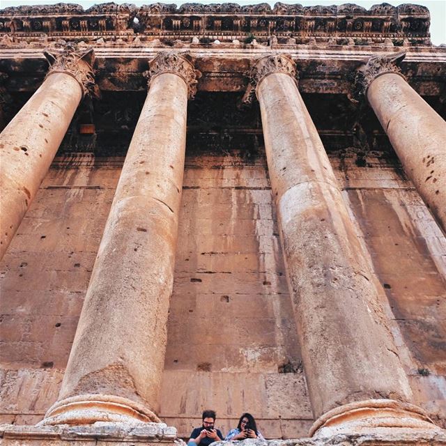 "Baalbeck...connecting people"  livelovebeirut  baalbeckfestival ... (Baalbek, Lebanon)