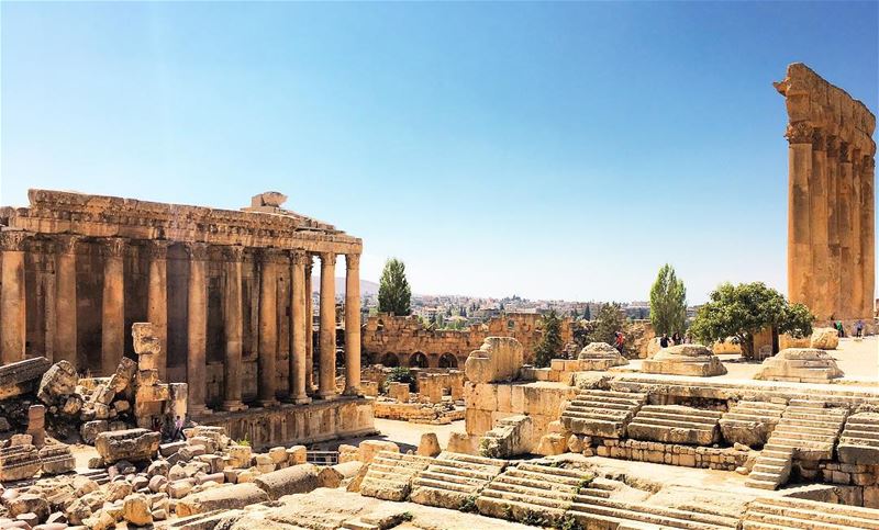  baalbeck  lebanon Stairway to heaven at  baalbeck  cityofthesun  lebanon ... (Baalbek, Lebanon)