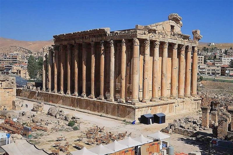  baalbek baalbak baalback temple history old agesago sky niceweather... (Baalbeck, Béqaa, Lebanon)