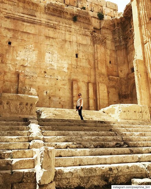 Baalbek...one of the world's best preserved and ancient Roman temple... (Baalbek, Lebanon)