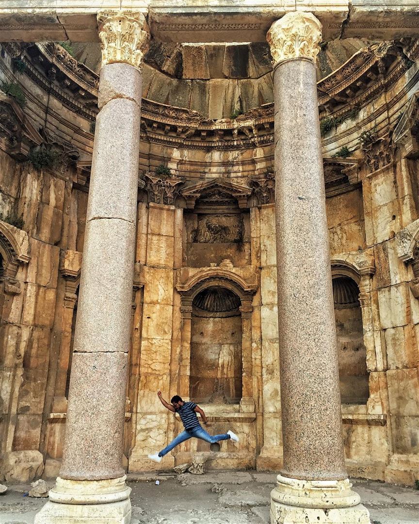 🏃🏻 ... (Baalbek , Roman Temple , Lebanon)