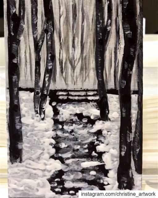 Baby it’s cold outside ❄️ ⛄️ Art at its core should make you feel...