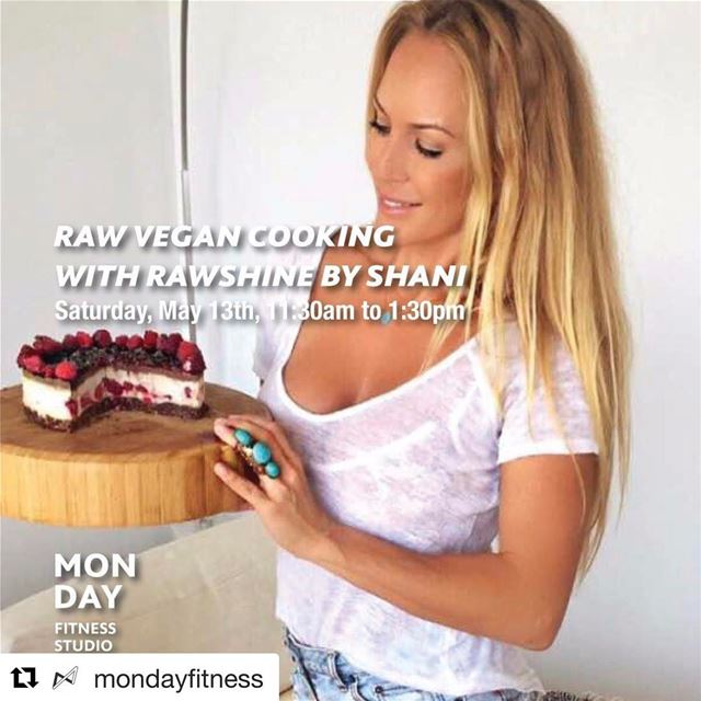 Back in Beirut Saturday for my amazing plant based raw vegan workshop at...