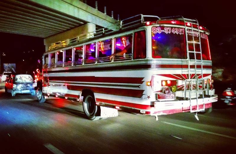 Back of the Bus  crazybus  typical  lebanese  images  livelovebeirut ... (Beirut, Lebanon)