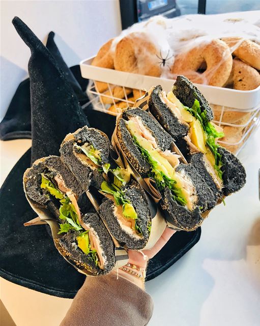 Bagel Corner Paris is celebrating Halloween with the limited edition Black... (Bagel corner)