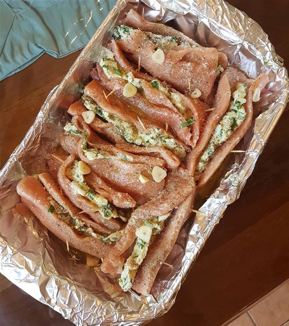 Baked Spinach & Cheese Stuffed Salmon 🐟Ingredients🌸1 kg of salmon... (Laval, Quebec)