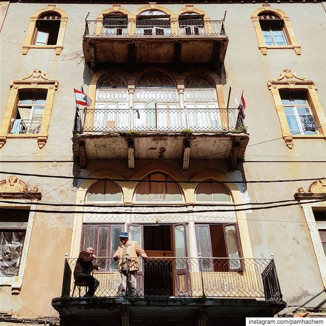 Balconies of  Beirut! StoriesFromLebanon.. Architecture  lebanon ... (Beirut, Lebanon)