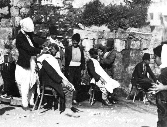 Barbers in Beirut  1920