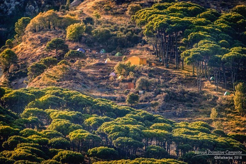 Barouk Primitive Campsite as seen from Cyprus 🧐———————————————————Now... (Barouk Primitive Campsite)