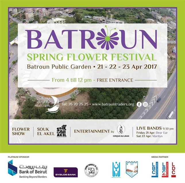  batroun  Batroun_Spring_Flower_Festival  21_22_23_april  publicgarden ... (Batroun Public Garden)