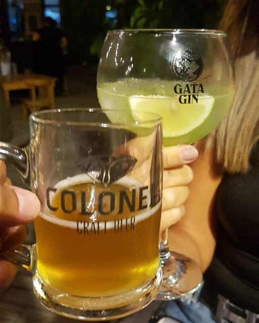  batroun  cheers  beer  gin  البترون_سفرة @colonelbeer  bebatrouni ... (Colonel Beer Brewery)