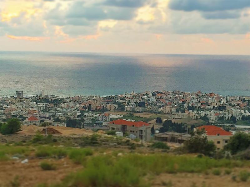  batroun from basbina sunset whatsuplebanon batrounalive batrountraders... (Batroûn)