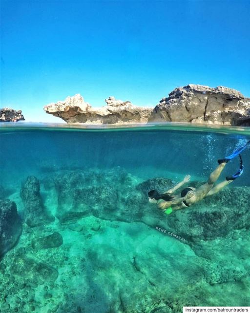  batroun  kfarabida  freedive  diving  beach  batrounbeach  batrouncoast ... (Batroûn)