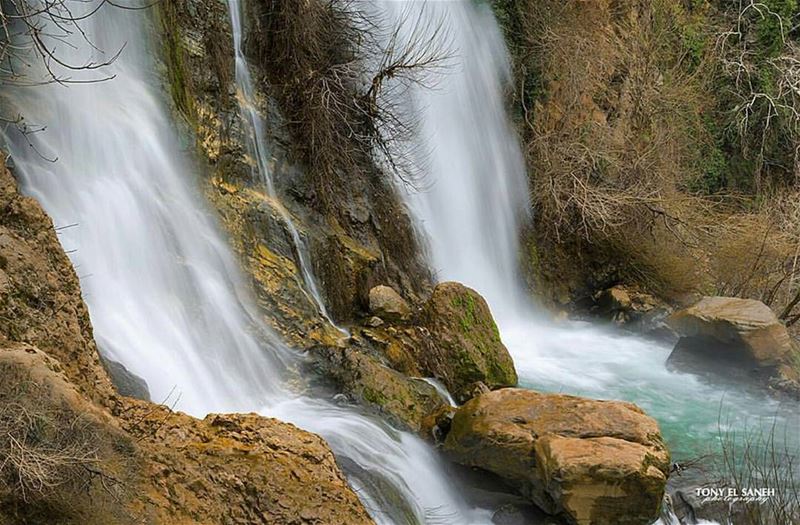  batroun  kfarhelda  village  waterfall  river  valley  nature ... (Bsatin Al-Ossi Waterfalls)
