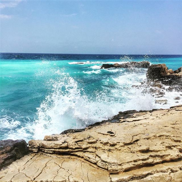  batroun  love  lebanon  lebanonspotlights  livelovelebanon  sea ... (Batroûn)