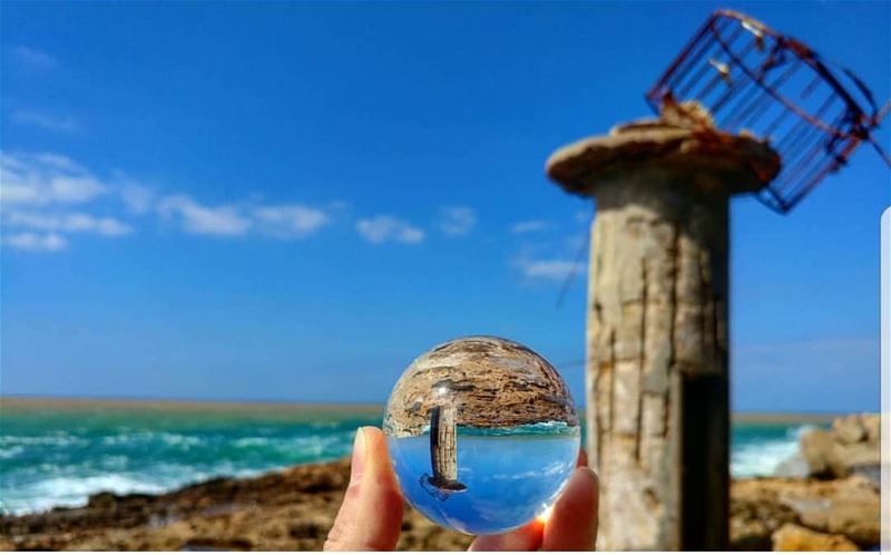  batroun  old  lighthouse  sea  mediterraneansea  batrounbeach ... (Batroûn)