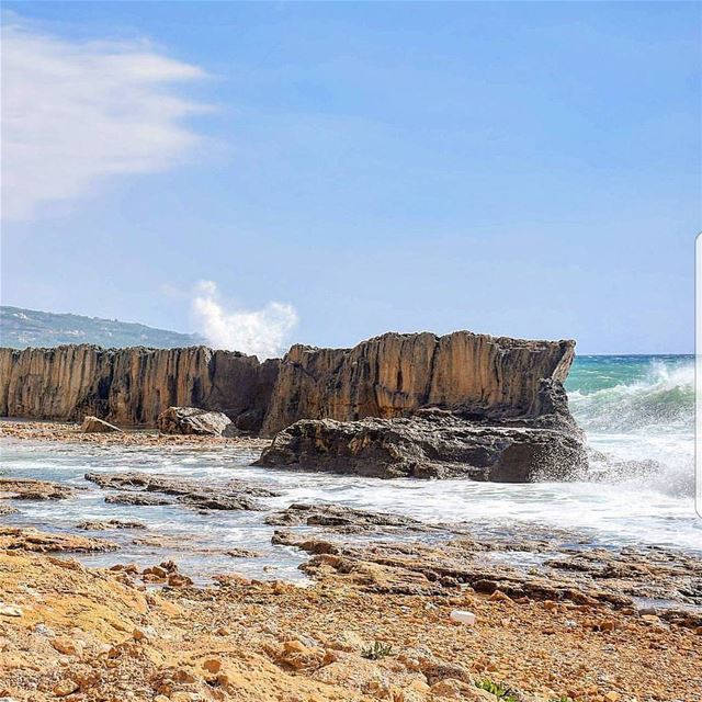  batroun  phoenician  wall  sea  mediterraneansea  batrounbeach ...