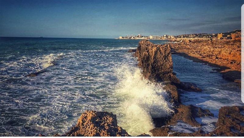  batroun  phoenician  wall  sea  mediterraneansea  batrounbeach ... (Phoenicien Wall)