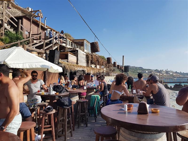  batroun @pierre.and.friends  beach  bar  restaurant  sea ... (Pierre & Friends)