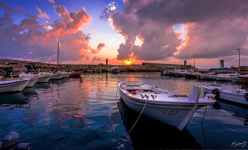  Batroun  port  fishing  boats  lebanon  beautiful  nature  travel ... (Batroûn)