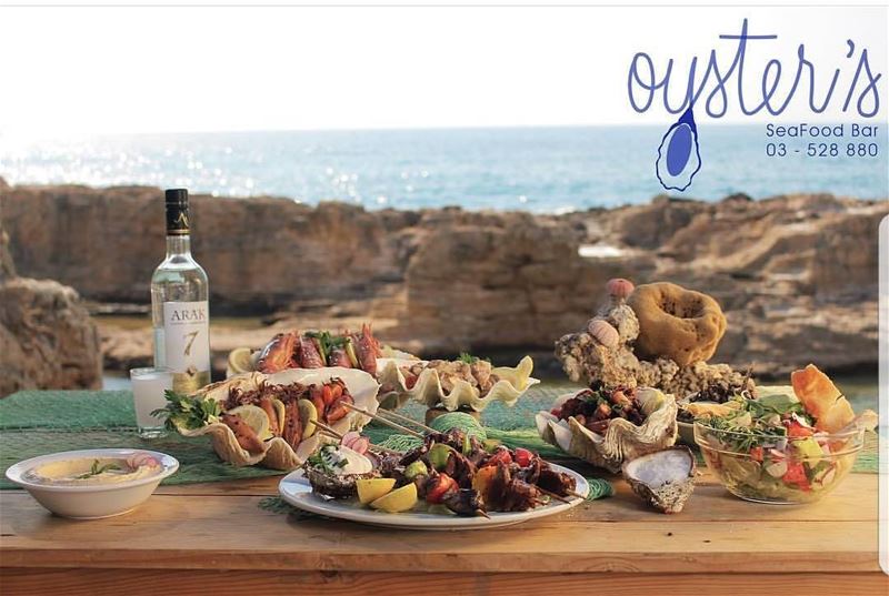  batroun  restaurants  oysters  seafood  sea  mediterraneansea ... (Phoenicien Wall)