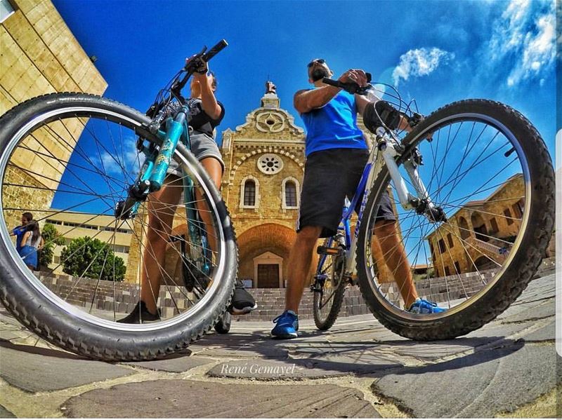  batroun  saint  estephan  church  cathedral  bicycle  sport  bebatrouni ... (Eglise St. Estephan Batroun)