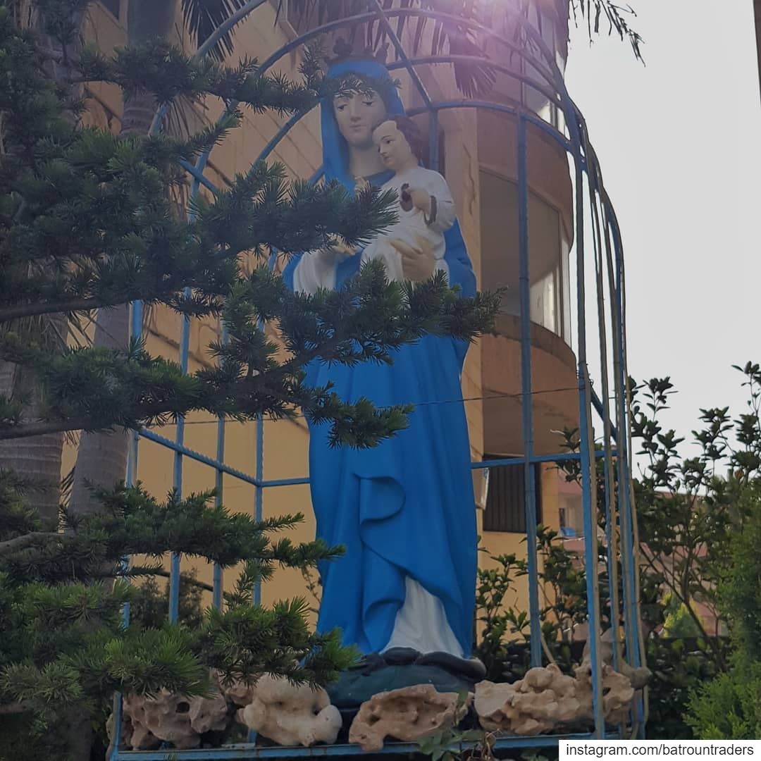  batroun  saint  Mary  holy  month  prayforus  bebatrouni  lebanon ... (Batroûn)