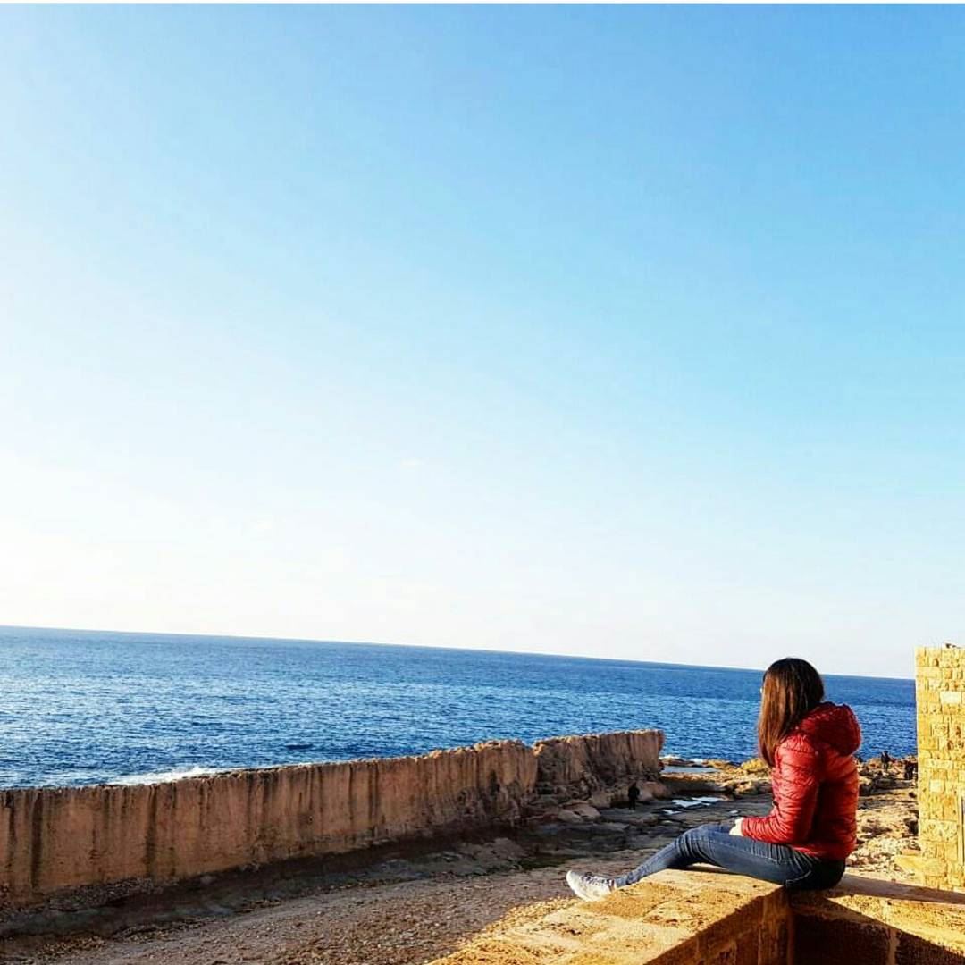  batroun  saydet_el_baher  oldchurch  phoenician  wall  mediterranean  sea... (Phoenicien Wall)