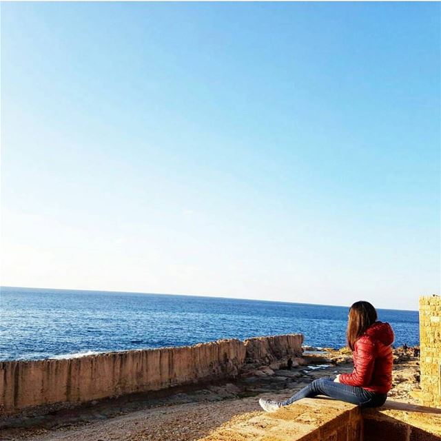  batroun  saydet_el_baher  oldchurch  phoenician  wall  mediterranean  sea... (Phoenicien Wall)