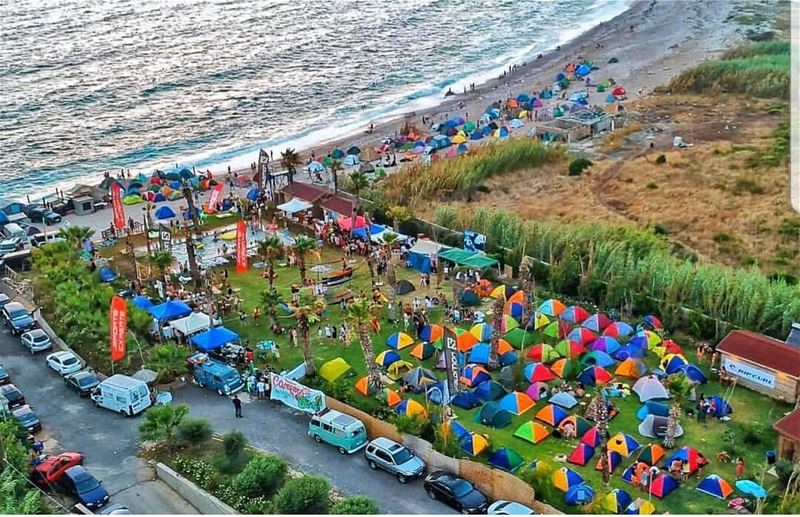  batroun @seascapebatroun  camping  beach  sea  mediterraneansea ... (Seascape Batroun)