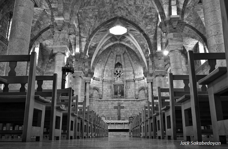 Batroun St. George Church  Batroun  batroon  stgeorgechurch  blackandwhite...