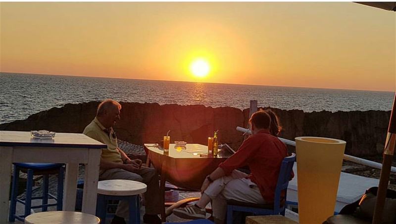  batroun  sunset   bahsa  rooftop  phoenician  wall  mediterranean  sea ... (Bahsarooftop)