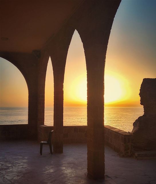 Batroun Sunset ❤ lebanon  nature  naturelovers  natureporn  landscape ... (Al Batrun, Liban-Nord, Lebanon)