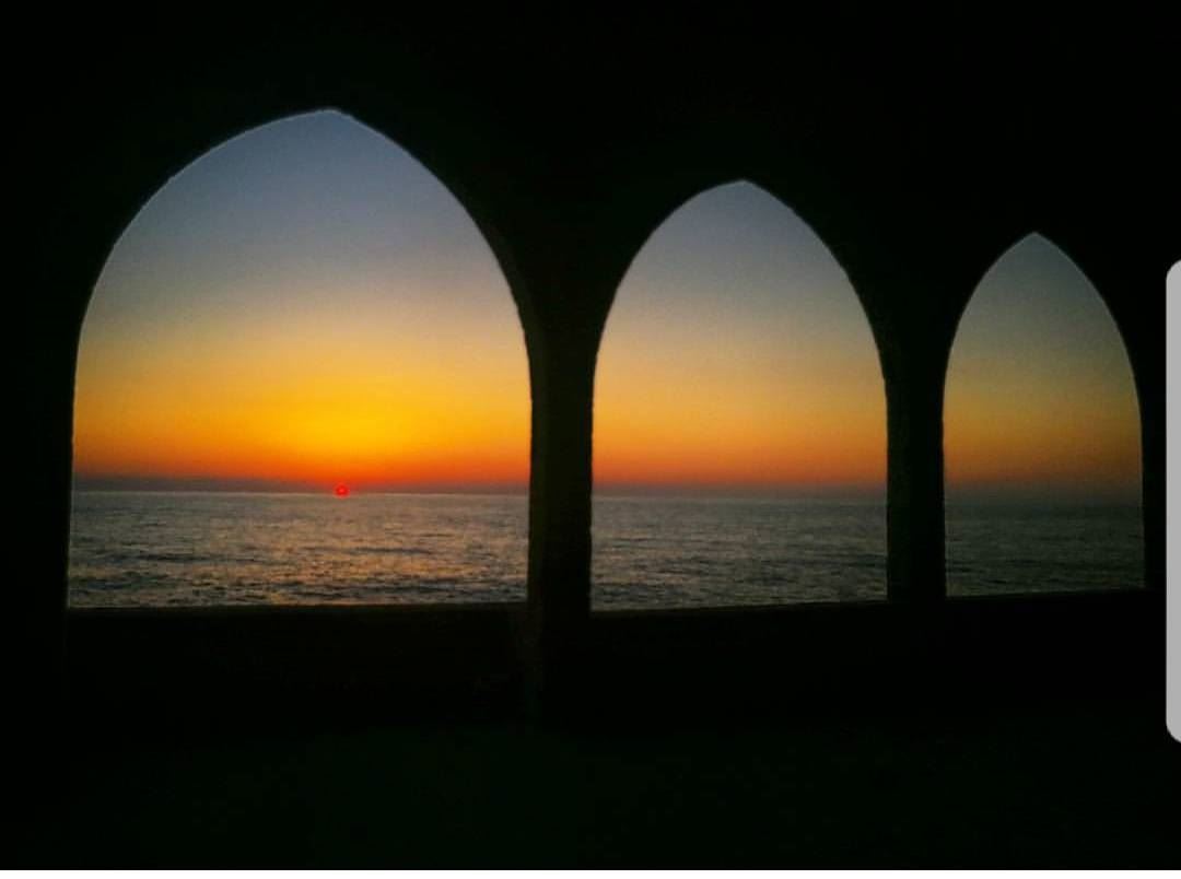  batroun  sunset  saydet_el_baher  sea  mediterraneansea  batrounbeach ... (Batroûn)