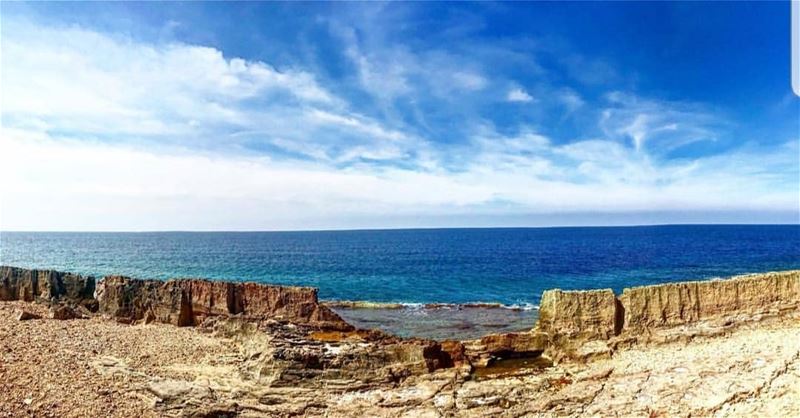  batroun  البترون_سفرة  phoenician  wall  batrounbeach  batrouncoast  sea ... (Batroûn)