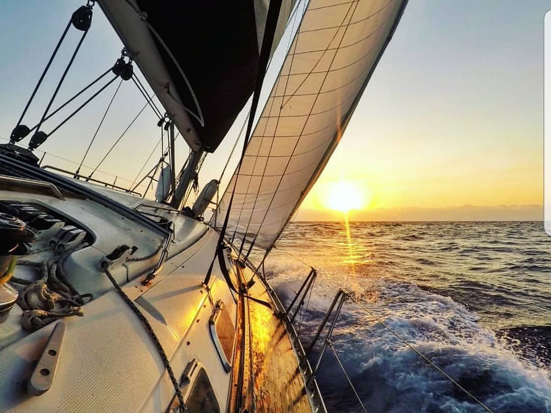  batroun  البترون_سفرة  sunset  sailing  sailingboat  sea ... (Batroûn)