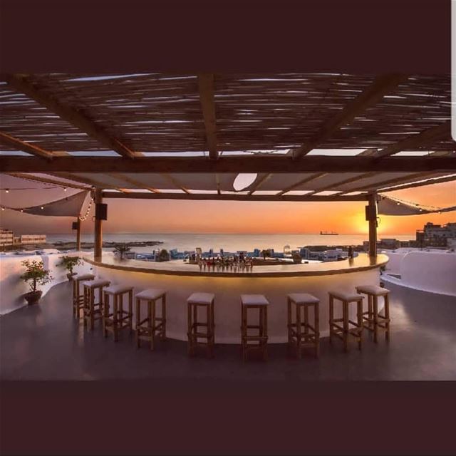  batroun  البترون_سفرة  titans  rooftop  sunset  sea  mediterraneansea ... (Titans Batroun)