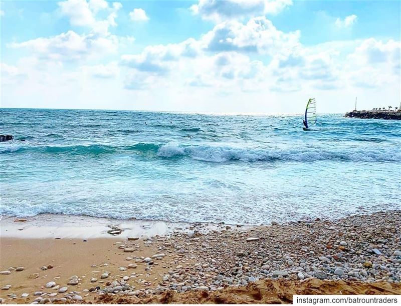  batroun  البترون_سفرة  watersports  windsurfing  windsurf  beach ... (Batroûn)