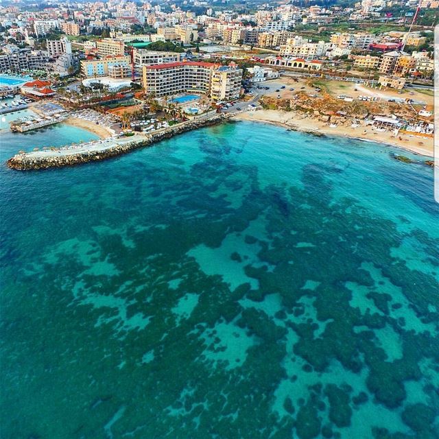  batroun شواطئ البترون ومنطقة البترون من الانظف في لبنان. clear  water  ا (Batroûn)