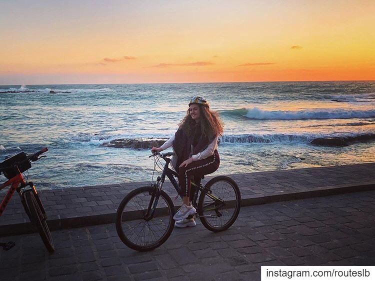 Batrounian Vibes 🚲🌅.📷 @sarahrkz1 . cyclingbatroun  routeslb ... (Batroûn)