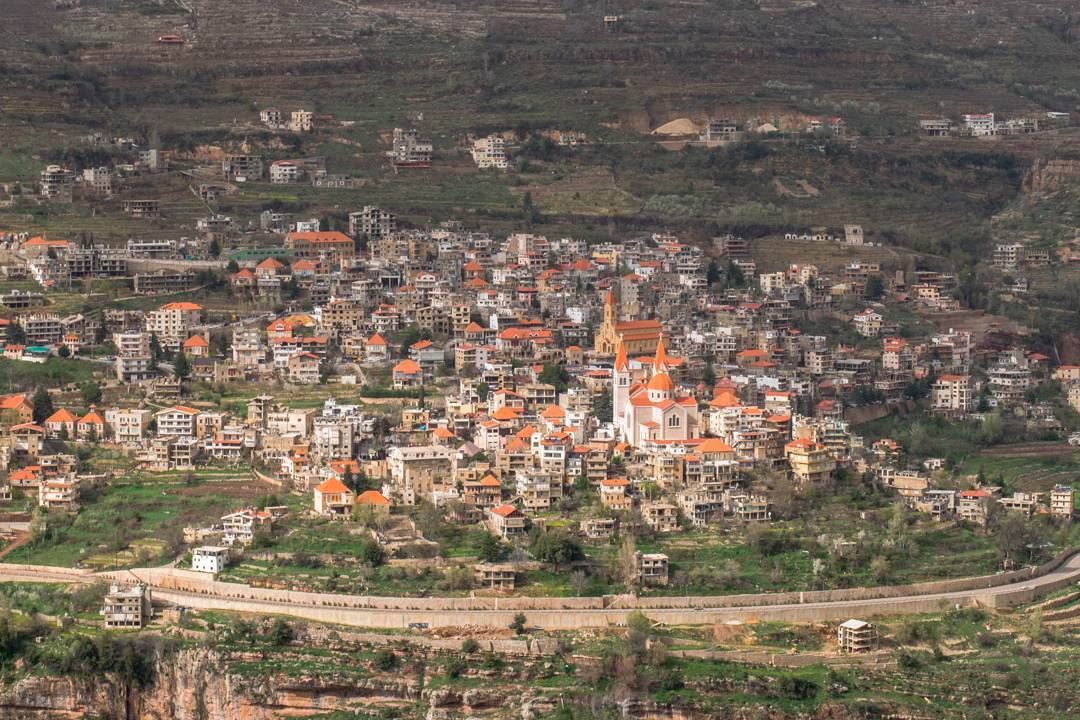 Bcharre, a peaceful village near the cedars of God forest, hometown of... (Bcharré, Liban-Nord, Lebanon)